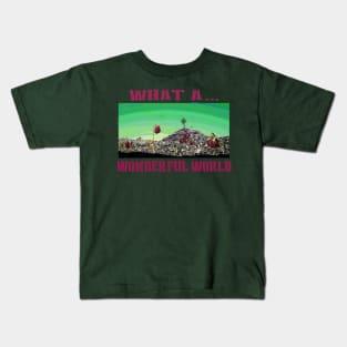 What a Wonderful World Kids T-Shirt